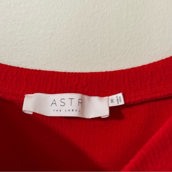 ASTR the Label Angela Red Underwire Bodysuit - Picture 7 of 7